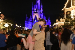 Andrew and Emma at the Magic Kingdom